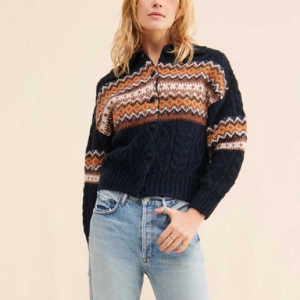Maeve Fair Island Cardigan - Picture 2 of 7